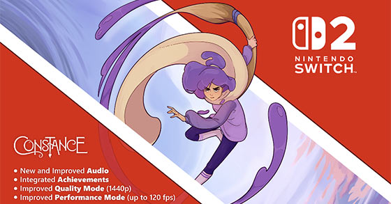 the critically acclaimed 2d hand-drawn metroidvania constance is out now for the nintendo switch 2
