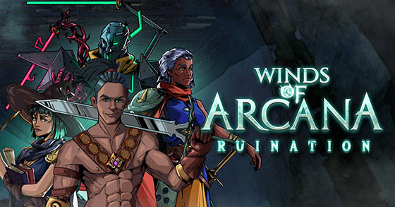 the dark fantasy metroidvania game winds of arcana ruination is out now for xbox