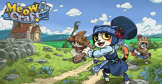 the fluffy blacksmith and shop manager game meowcraft is coming to steam on july 16th