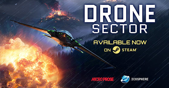 the futuristic gunship game drone sector is out now via steam ea
