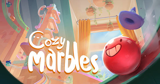 the marble run building sim cozy marbles is coming to steam on august 20th