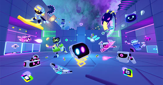 the vr action platformer hyperstacks is out now via steam vr