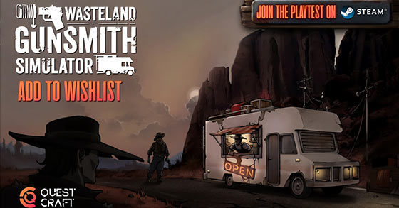 wasteland gunsmith simulator has just been announced for pc