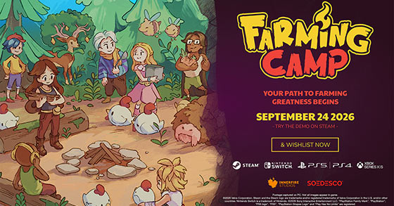 farming camp is coming to pc and consoles on september 24th