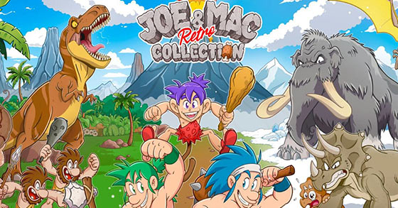 joe and mac retro collection is coming digitally to pc and consoles on october 29th