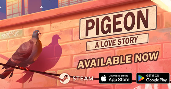 pigeon a love story is out now for pc and mobile