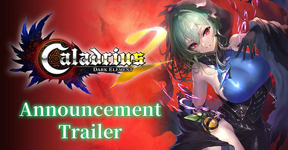 the 2d shoot-em-up caladrius 2 dark element is coming to pc and consoles this winter