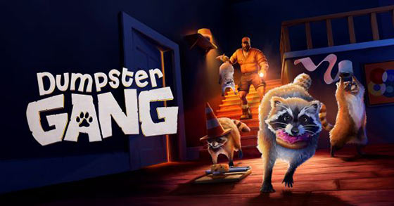 the chaotic co-op sandbox game dumpster gang is coming to pc this december