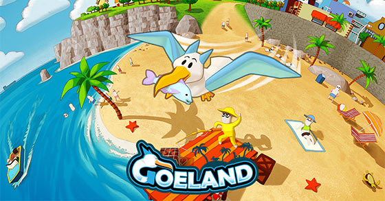the chaotic sandbox indie adventure goeland seagull adventure is coming to pc in 2026
