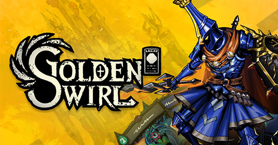 the deckbuilding action card game golden swirl is coming to steam on september 9th