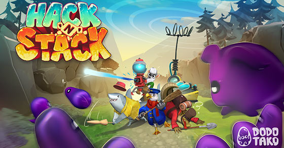 the physics-driven co-op adventure hack n stack is coming to pc and the switch on september 24th