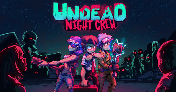 the rogue-lite zombie survivors-like undead night crew is coming to steam in q4 2026