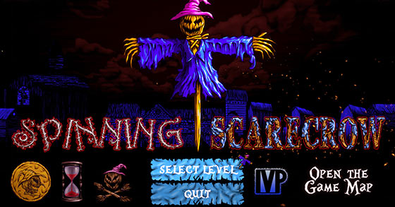 the surreal hand-drawn arcade puzzle game spinning scarecrow is out now via steam