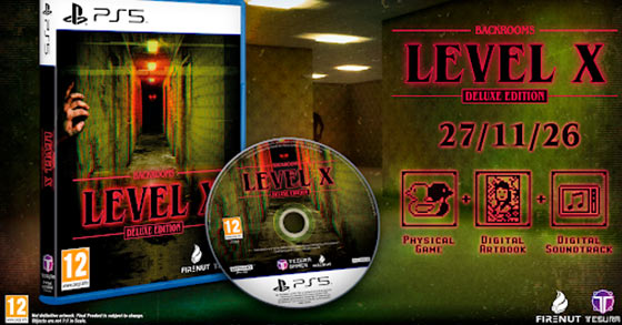 backrooms level x deluxe edition is coming physically to the ps5 on november 27th