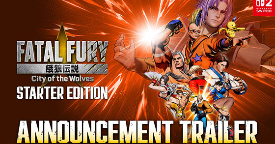 fatal fury city of the wolves is coming to the nintendo switch 2 on october 22nd