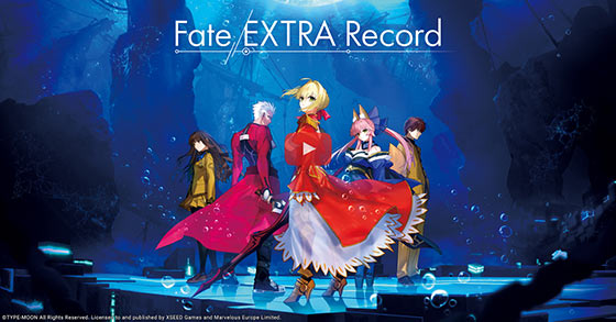 fate extra record is coming to playstation and the nintendo switch on january 28th