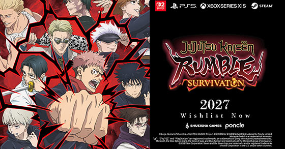 jujutsu kaisen rumble survivaton is coming to pc and consoles in 2027