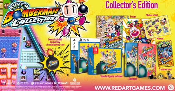 super bomberman collection is now physically available for consoles