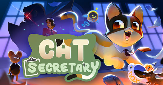 the cozy narrative-driven adventure cat secretary is coming to steam on november 4th