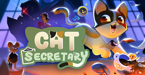 the cozy narrative-driven adventure game cat secretary is coming to steam on november 4th