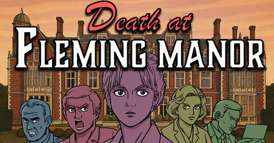 the forensic mystery adventure death at fleming manor is coming to steam on november 3rd