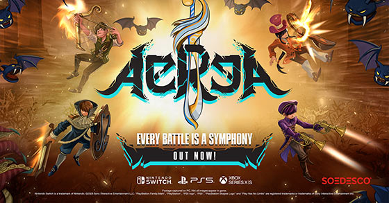 the music-themed arpg aerea is out now for consoles