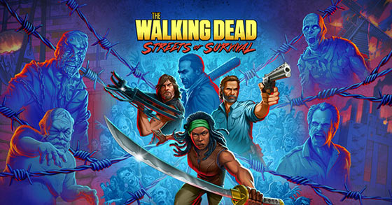 the retro beat-em-up the walking dead streets of survival is out now for pc and consoles