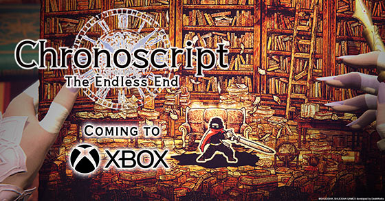chronoscript the endless end has just been announced for xbox series x s and xbox on pc