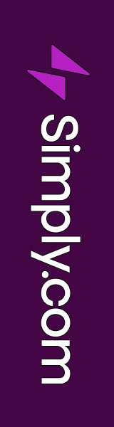 Simply dot com 160 x 600 px banner