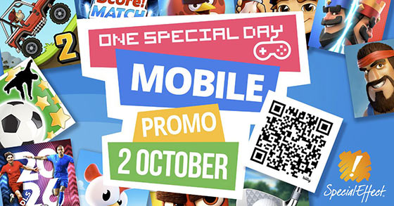 specialeffects flagship one special day mobile promotion lands on friday october 2nd
