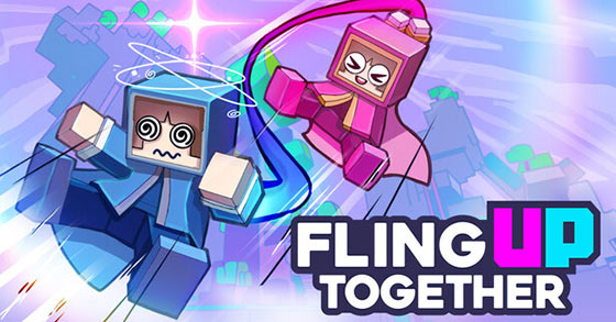 the 2 player co-op physics platformer fling up together is soon coming to pc