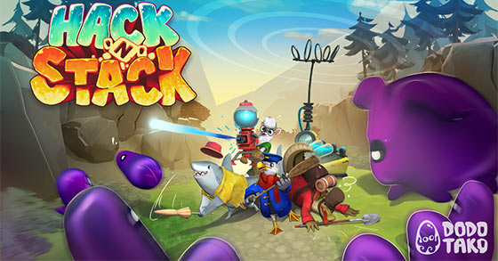 the chaotic new party game hack n stack is out now for pc and the nintendo switch