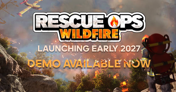 the co-op firefighting sim rescue ops wildfire is coming to steam in early 2027