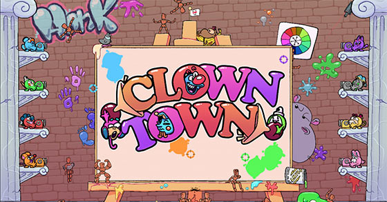 the comedic co-op minigame frenzy clowntown is coming to steam in january 2027