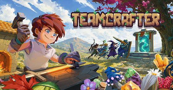 the cozy crafting roguelite teamcrafter is soon coming to steam