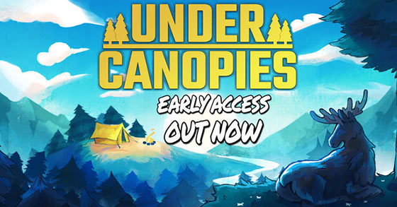 the cozy open-world sim under canopies is out now via steam ea