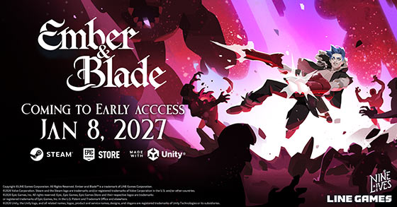 the dark fantasy roguelite arpg ember and blade is coming to steam ea on january 8th 2027