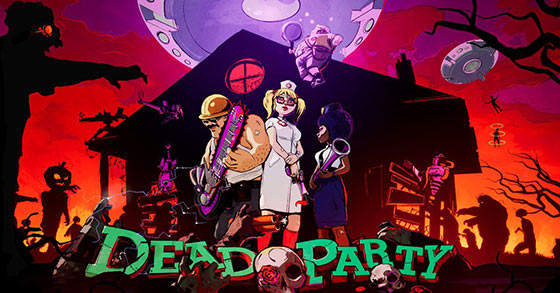 the fast-paced party action game dead party is coming to pc on october 29th