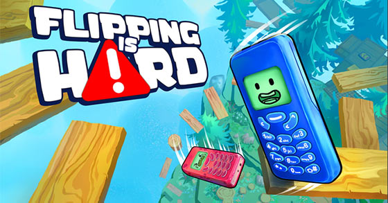 the physics-based co-op rage platformer flipping is hard is out now via steam