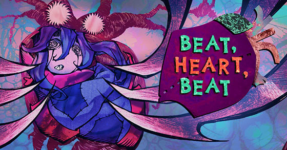 the psychedelic action rhythm-platformer beat heart beat is out now via steam ea