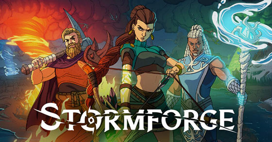 the survival crafting fantasy adventure stormforge is coming to steam ea on november 10th